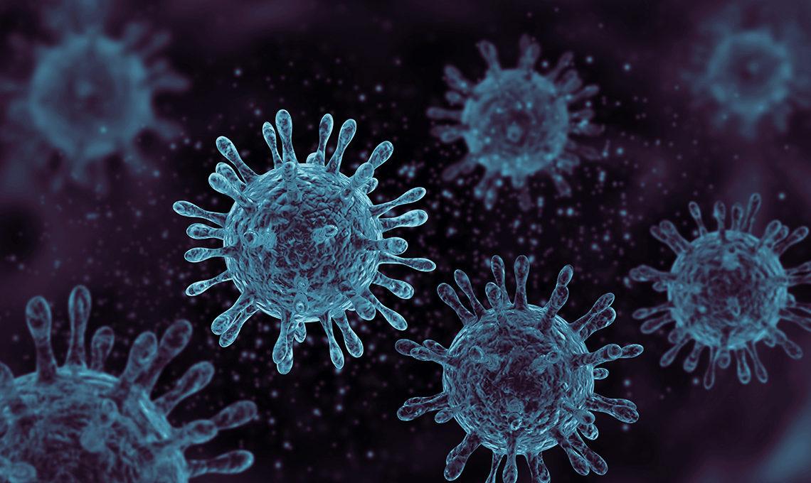 COVID virus illustration